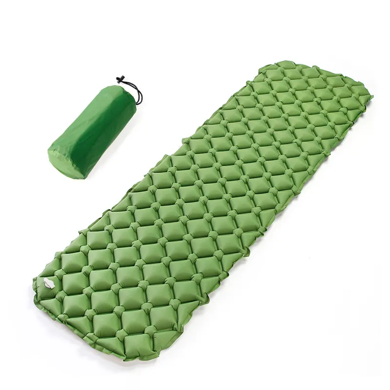 Ultralight TPU Compact Backpacking Inflatable Sleeping Mat Air Mattress Insulated Sleeping Pad for Camping Hiking Traveling