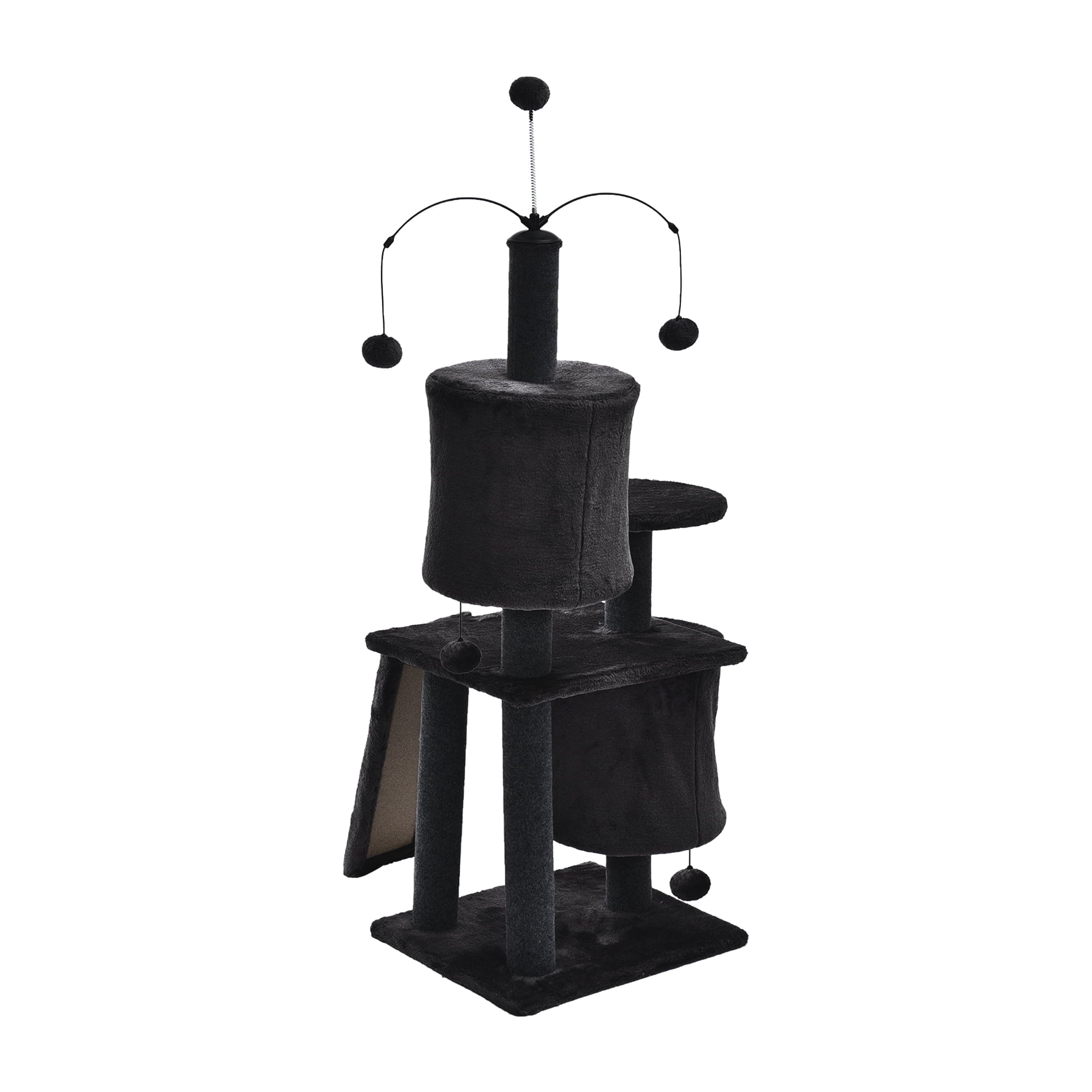 Cat Craft Condo Duplex Playset - Charcoal - 53 Inches