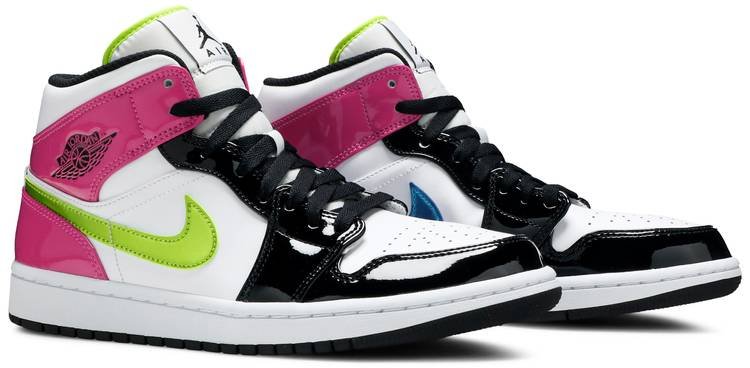 Air Jordan 1 Mid SE 'Cyber Active Fuchsia' CZ9834-100