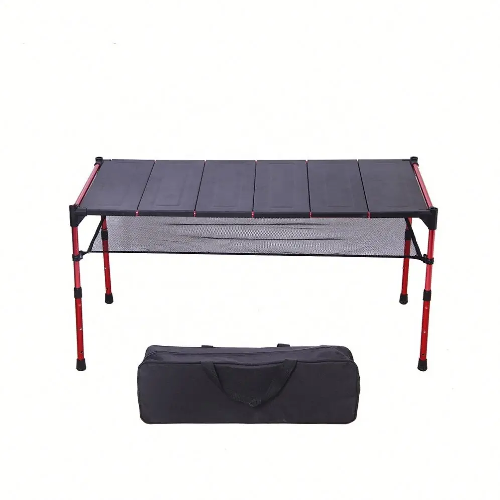 Outdoor Camping hiking Portable Aluminum oy Folding Table Picnic Barbecue Small Lightweight Table