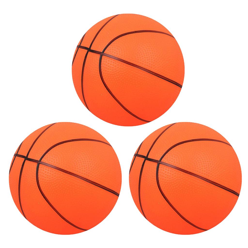 3pcs Mini Basket-ball Plein D'entrain Sports D'intérieur / Extérieur