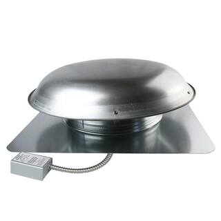 Maxx Air 1080 CFM Mill Galvanized Steel Power Attic Roof Ventilator CX1000AMUPS