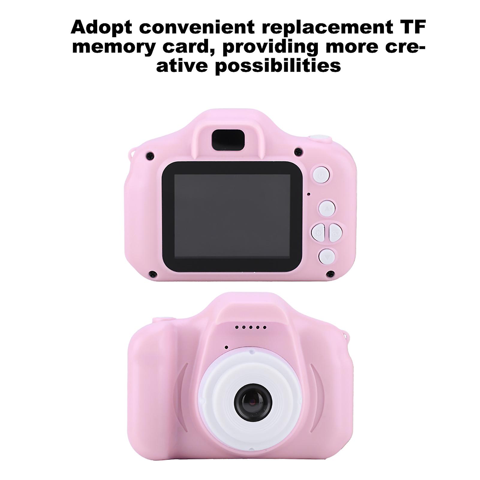 X2 Mini Portable 2.0 Inch Ips Color Screen Children's Digital Camera Hd 1080p Camera(pink)