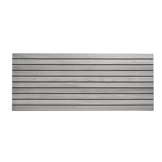 WALL!SUPPLY 0.79 in. x 16.69 in. x 45.67 in. UltraLight Linari Modern Grey Wall Paneling (4-Pack) 20430311