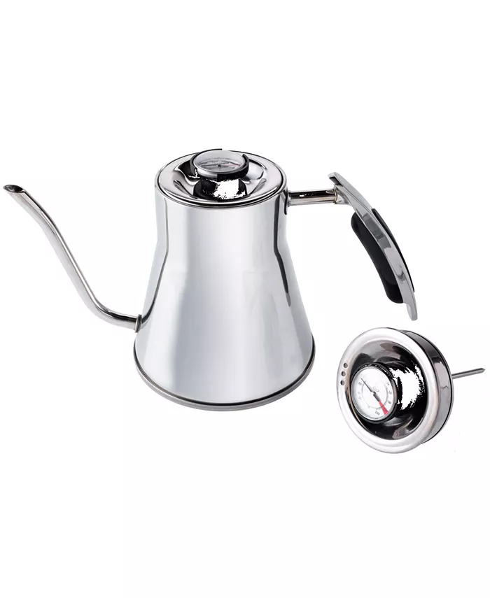 Java Concepts Stainless Steel Pour Over Kettle with Gooseneck Spout