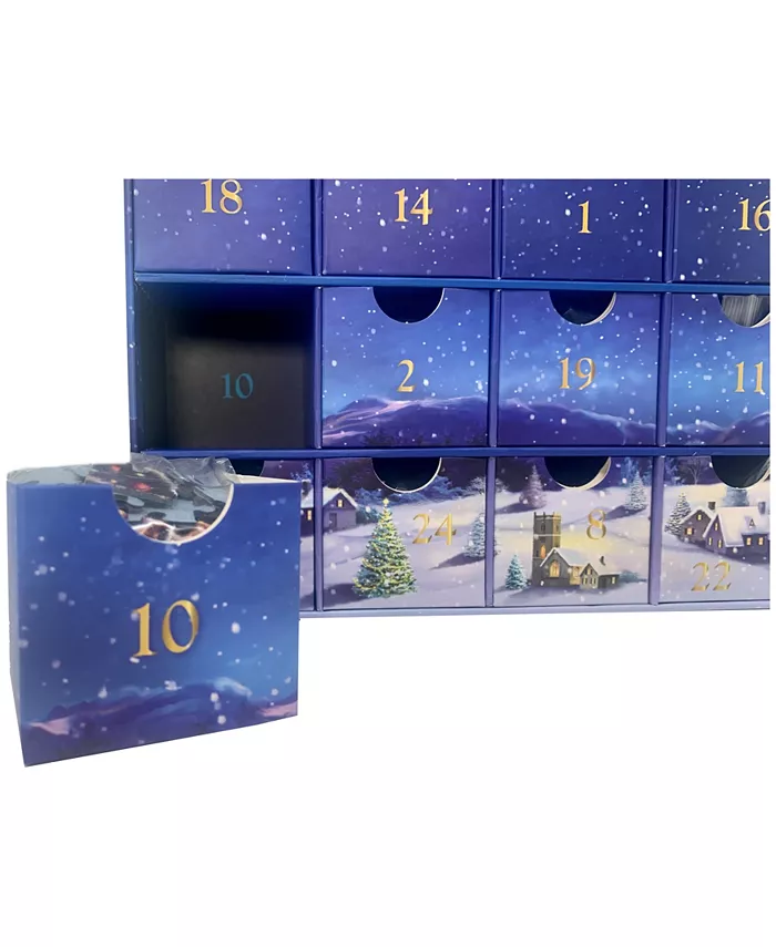 University Games Eurographics Incorporated Merry Christmas Advent Calendar 24 Jigsaw Puzzles  24 x 50 Pieces