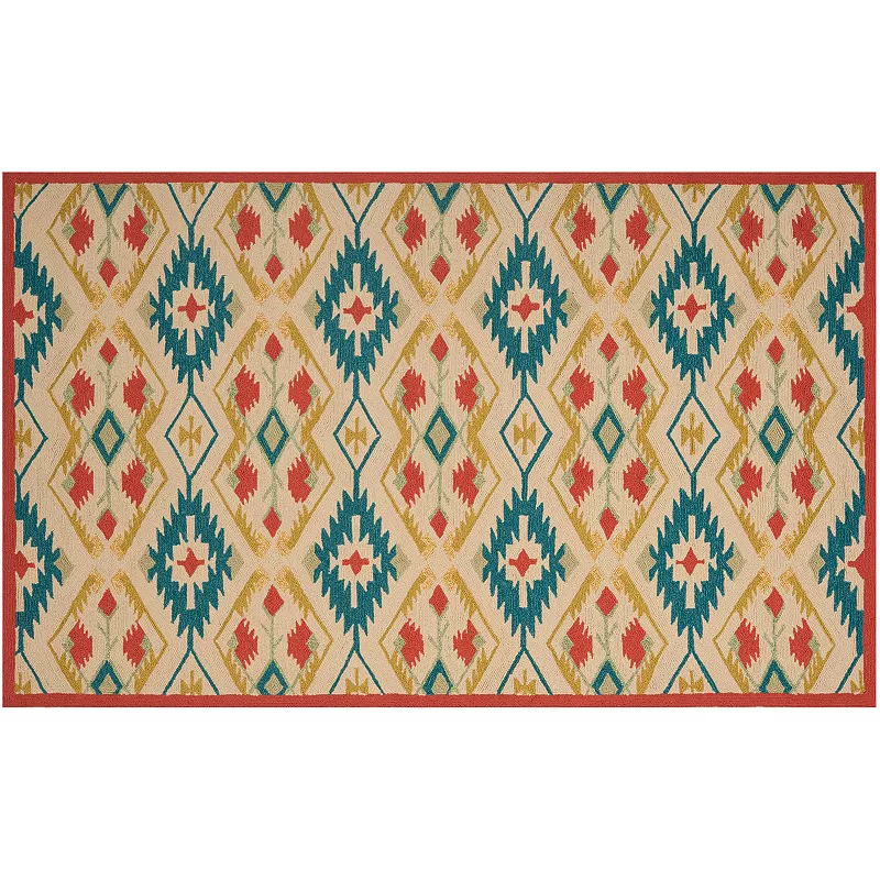 Safavieh Four Seasons Portland Geometric Indoor Outdoor Rug