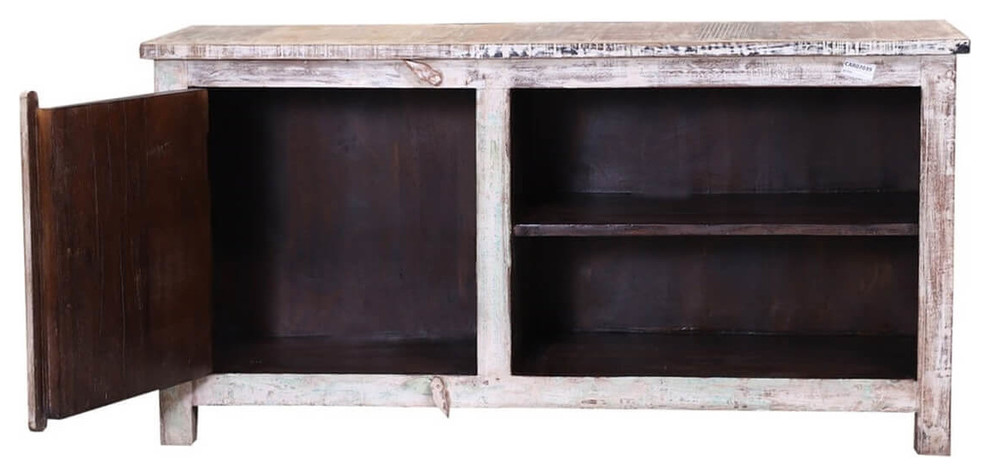 Davenport Rustic Reclaimed Wood Handcrafted TV Stand Media Console   Farmhouse   Entertainment Centers And Tv Stands   by Sierra Living Concepts Inc  Houzz