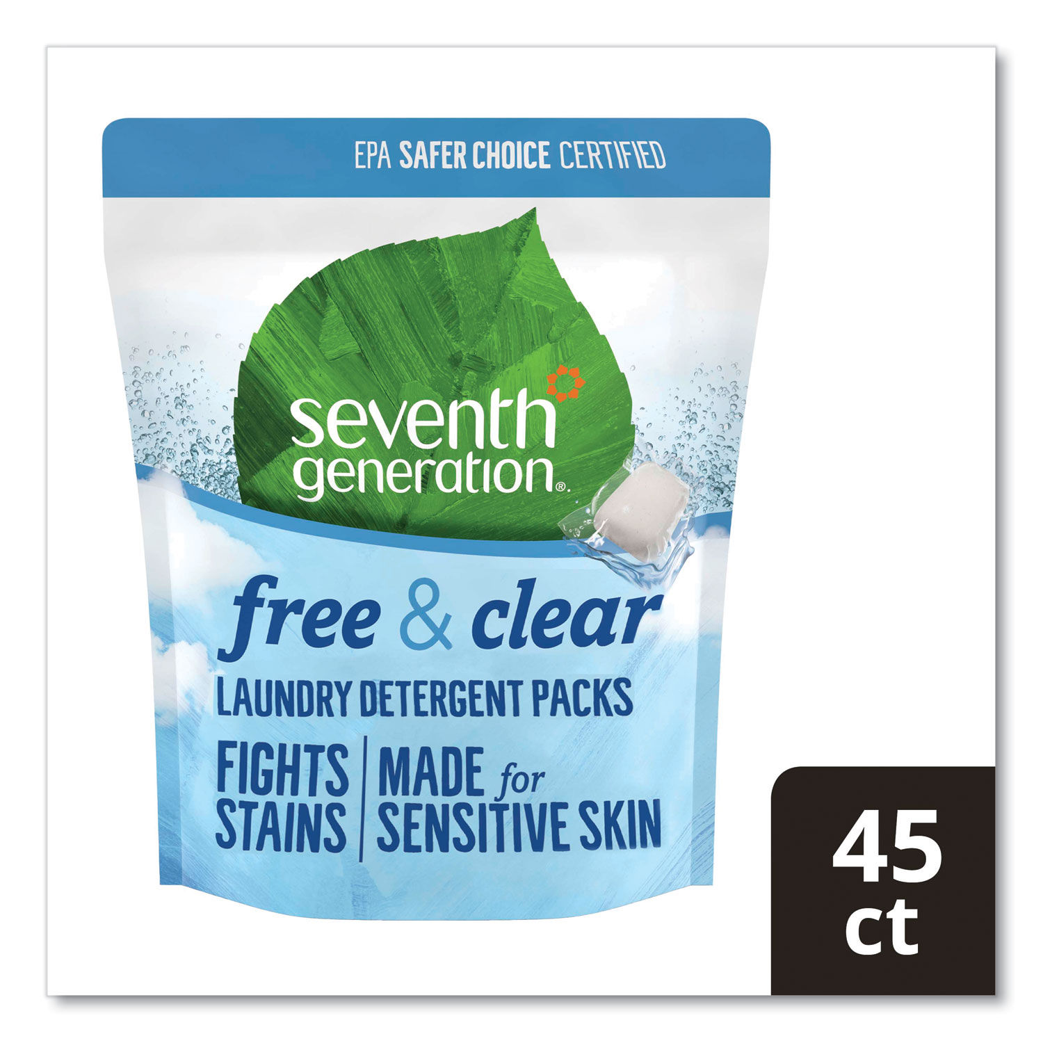 Natural Laundry Detergent Packs by Seventh Generationandreg; SEV22977