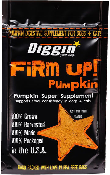 Diggin' Your Dog Firm Up! Pumpkin Super Dog and Cat Supplement andndash; Pet Empire and Supplies