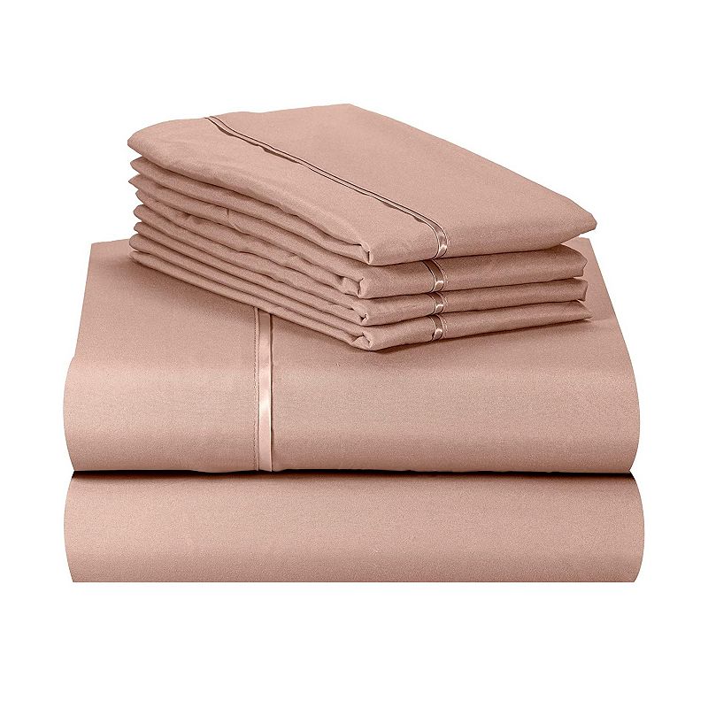 Luxclub's Premium Bed Sheet Set - Silky Soft， Deep Pockets 18， Eco-friendly， Wrinkle-free