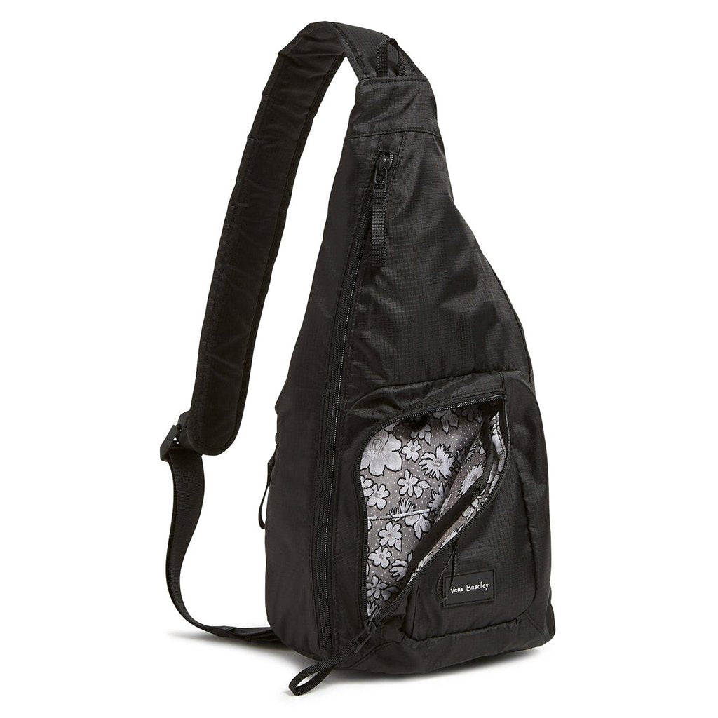 Vera Bradley  Sling Backpack in Black