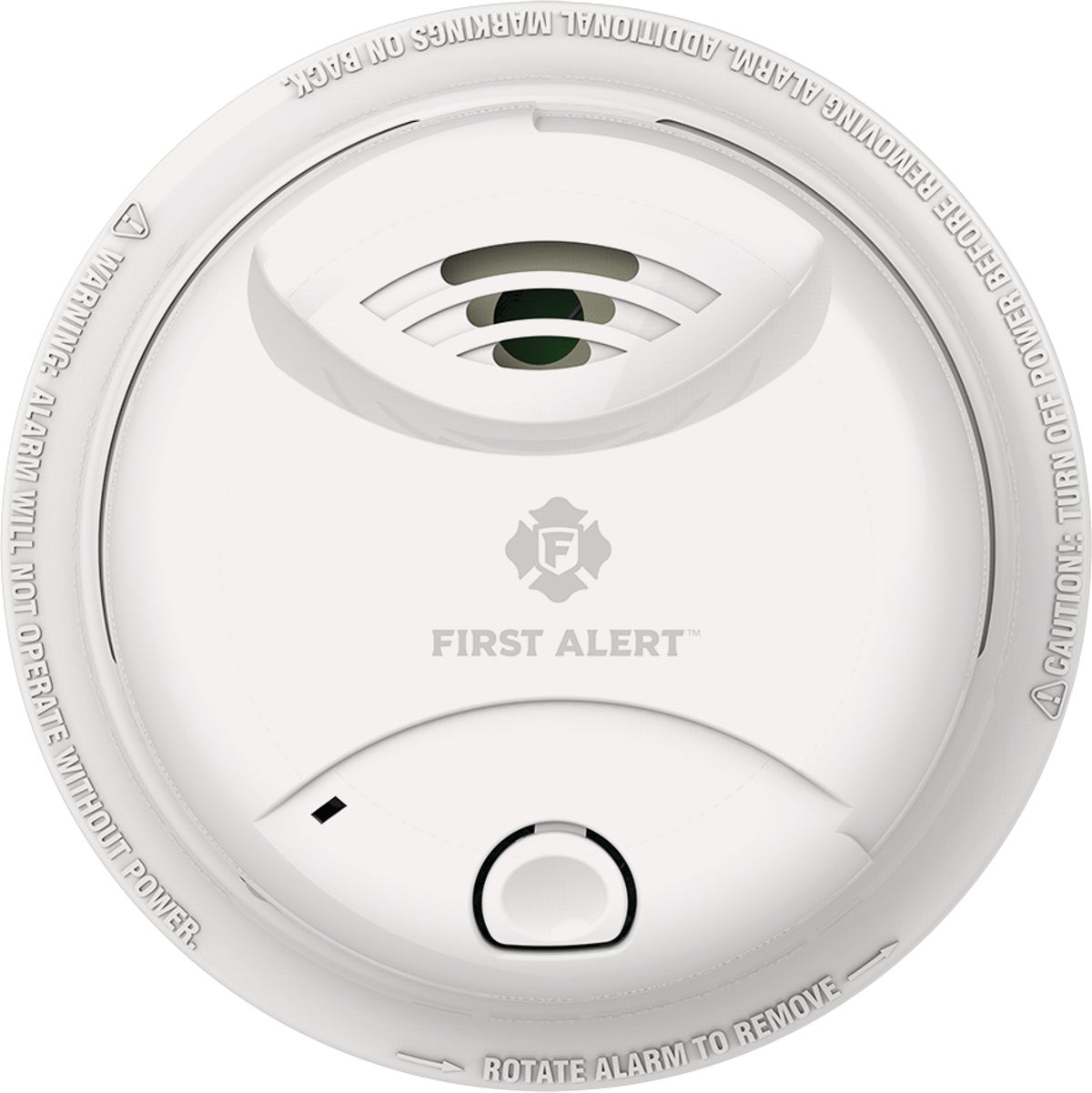 First Alert 10-Year Battery Ionization Smoke Alarm White