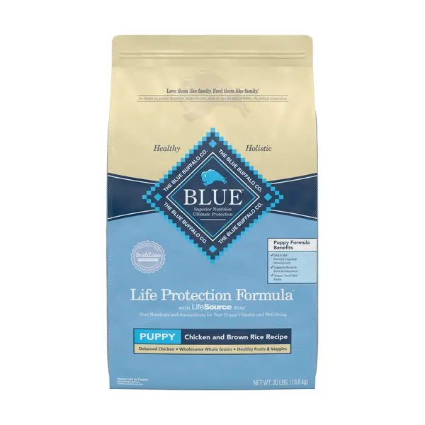 Blue Buffalo Life Protection 30 lb Chicken and Brown Rice Formula Natural Puppy Dry Dog Food