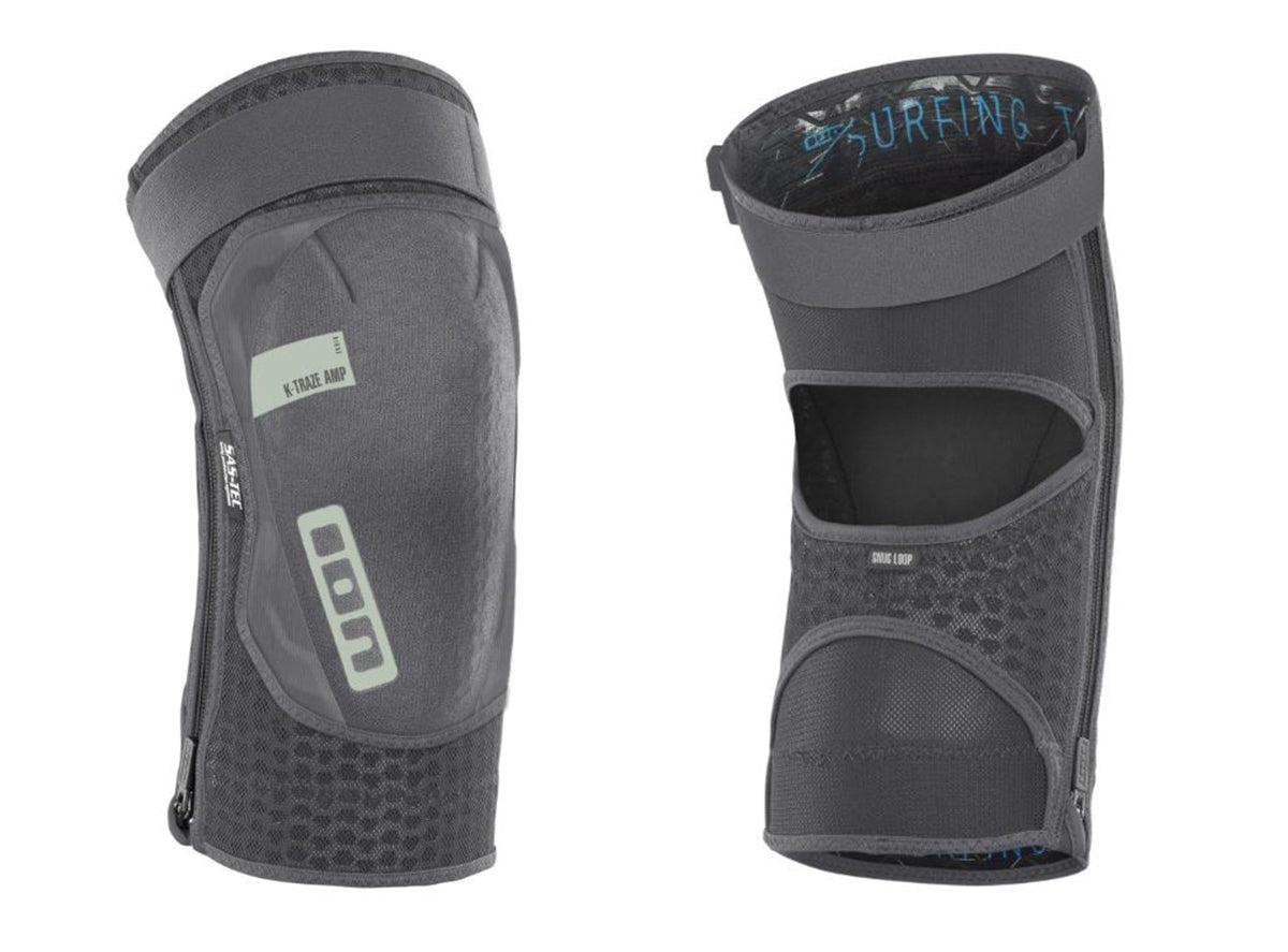 ION K-Traze AMP Zip Knee Pads - Gray - 2020