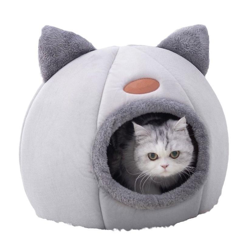 Cat Nest Winter Warm Sleeping Cat House Villa Closed Cat Supplies Bed Four Seasons Pet Dog Nest