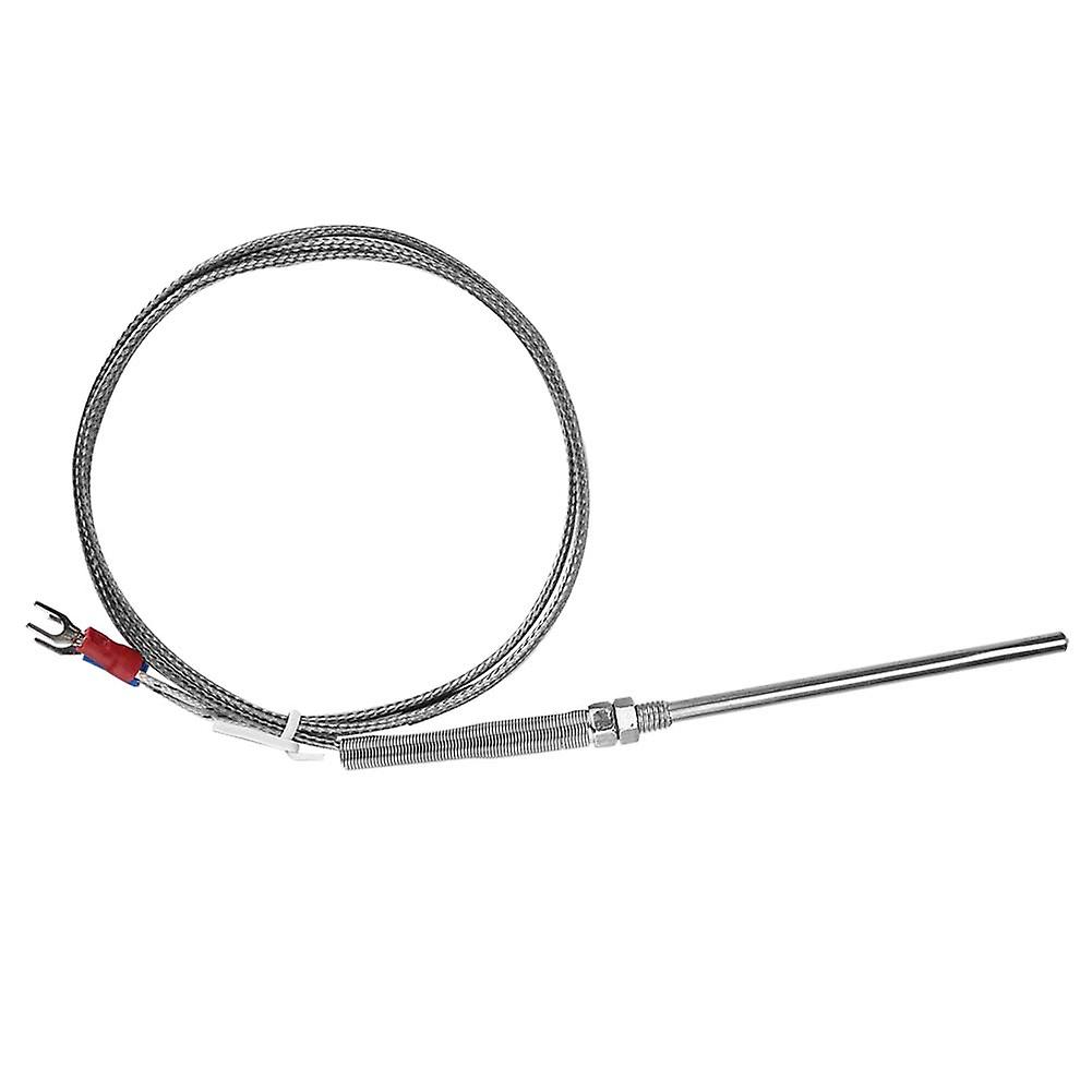 M8 Thread Type K Thermocouple 50mm Probe Temperature Sensor Wire 0-400 (1 M)