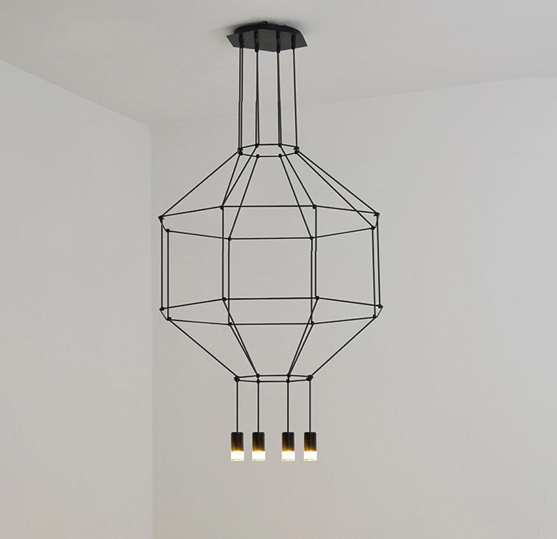 Geometric Lines Pendant Lamp