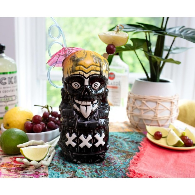 Beeline Creative Geeki Tikis The Return Of The Living Dead Tarman Ceramic Mug Holds 16 Ounces