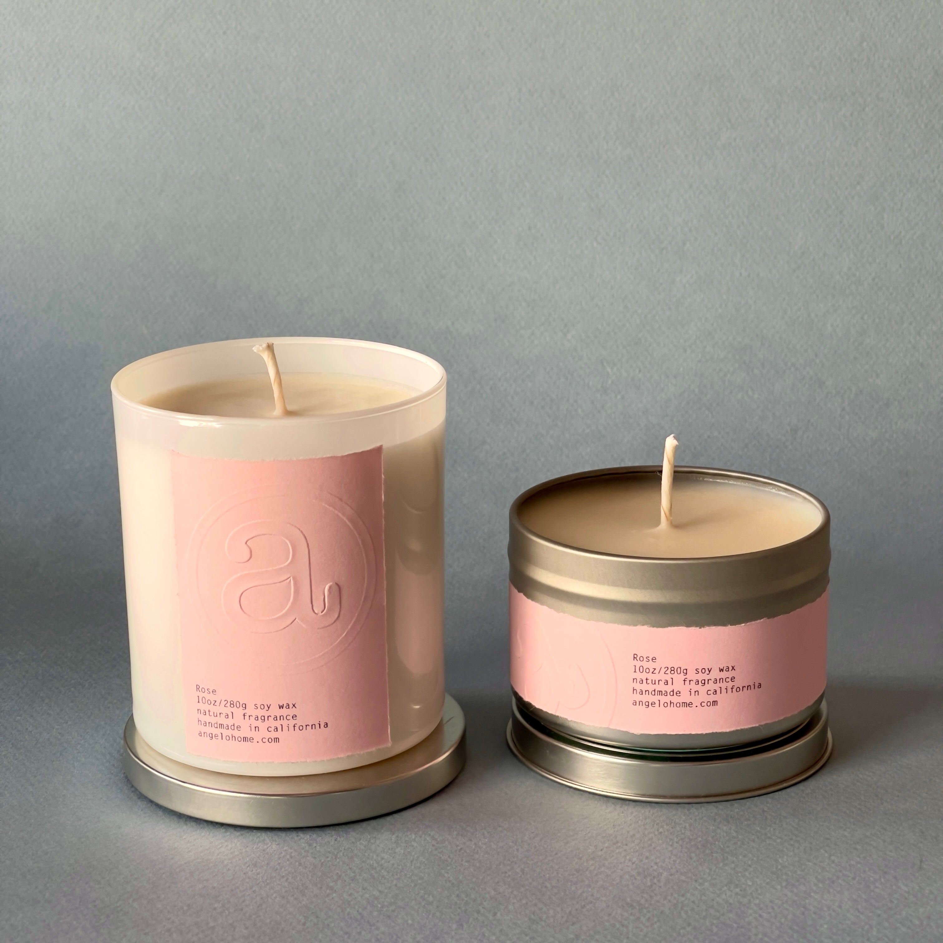 angelo:HOME Rose Scented Candle