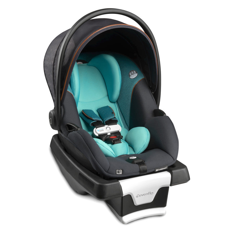 SecureMax Infant Car Seat with SensorSafe + SafeZone Load Leg Base