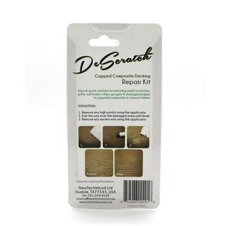 NewTechWood DeScratch Composite Decking Repair Kit in Brazilian Ipe DR-IP