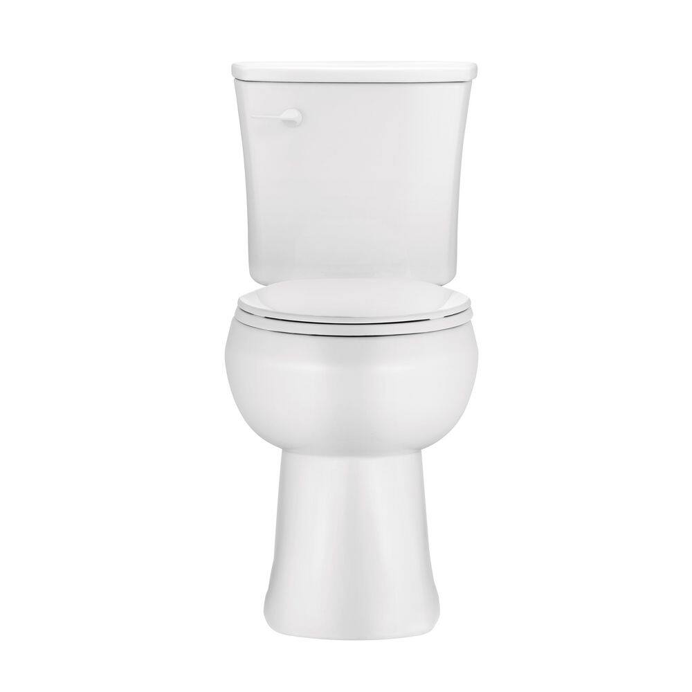 Niagara Stealth Shadow 2-piece 0.80 GPF Single Flush Round Front Toilet in. White Seat Not Included C33.200.01