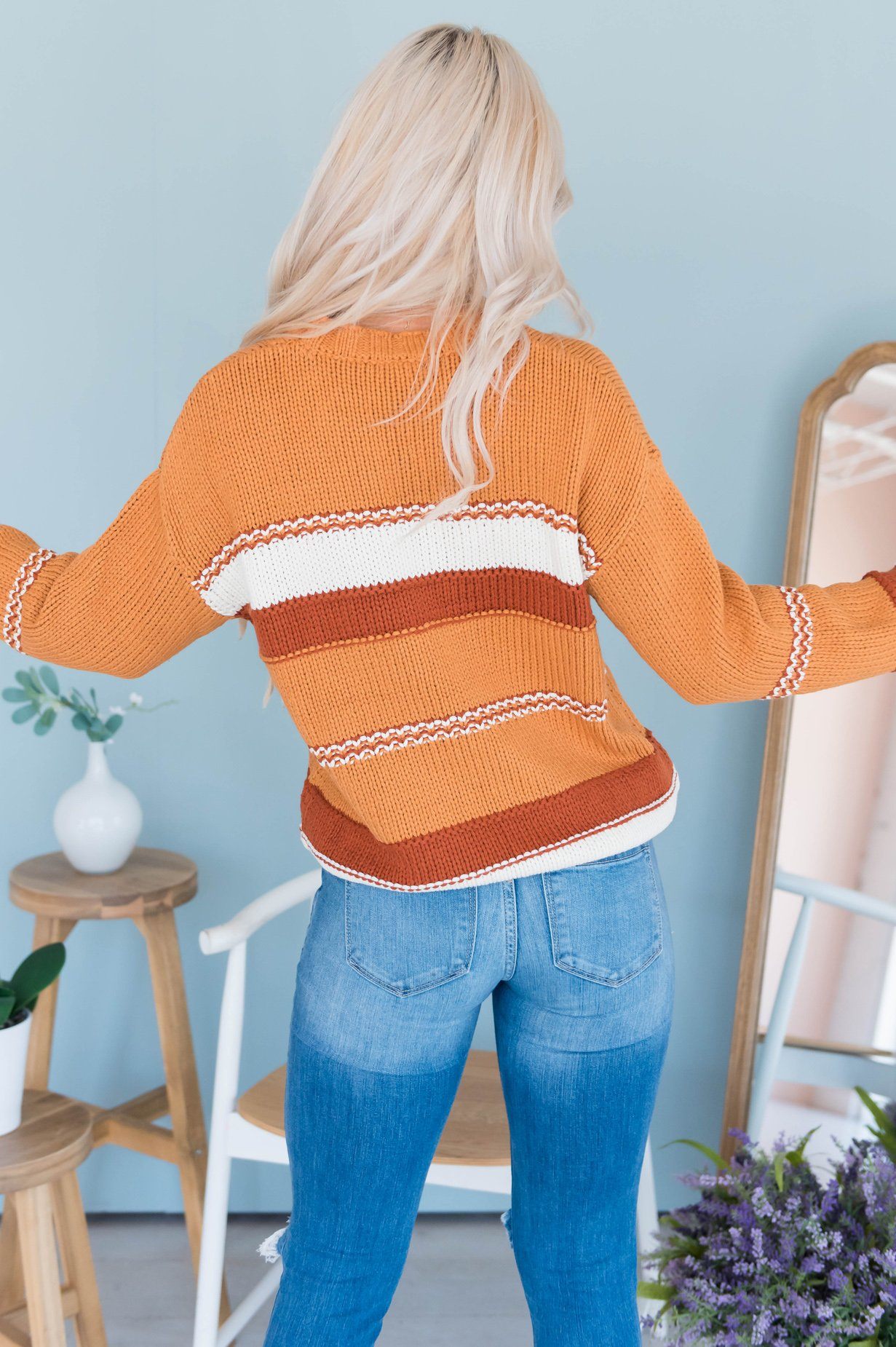 Sunset Ahead Modest Sweater