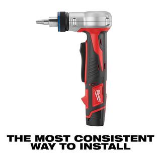 MW M12 12-Volt Lithium-Ion Cordless ProPEX Expansion Tool Kit with M12 FUEL HACKZALL Reciprocating Saw 2432-22-2520-20