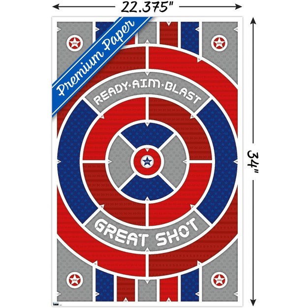 Trends International Toy Gun Target Unframed Wall Poster Prints