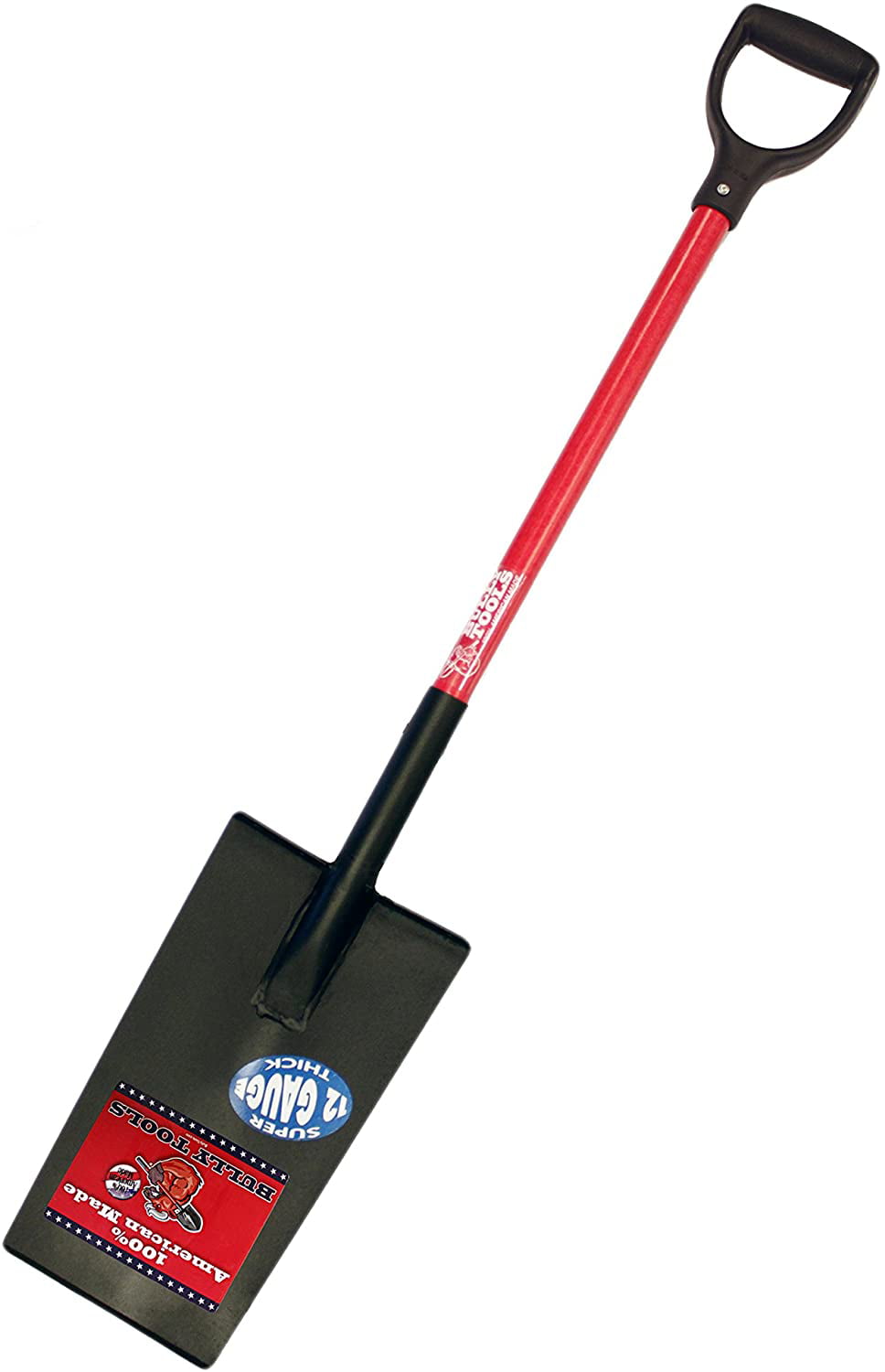 Bully Tools (#82500) 12-Gauge Edging/Planting Spade w/ Fiberglass D-Grip Handle