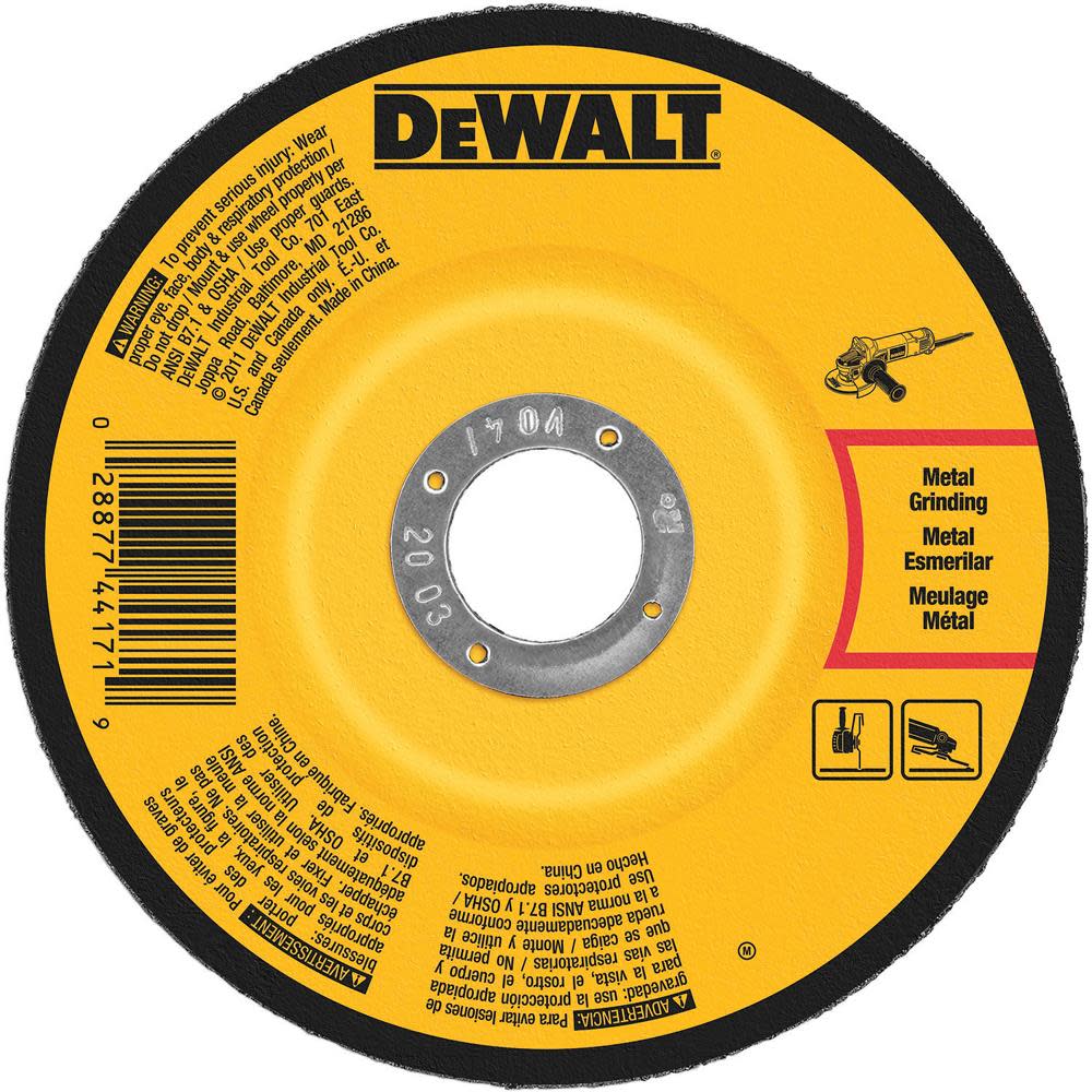 DEWALT 9 In. x 1/4 In. x 7/8 In. Fast Cutting Abrasive DW4549 from DEWALT