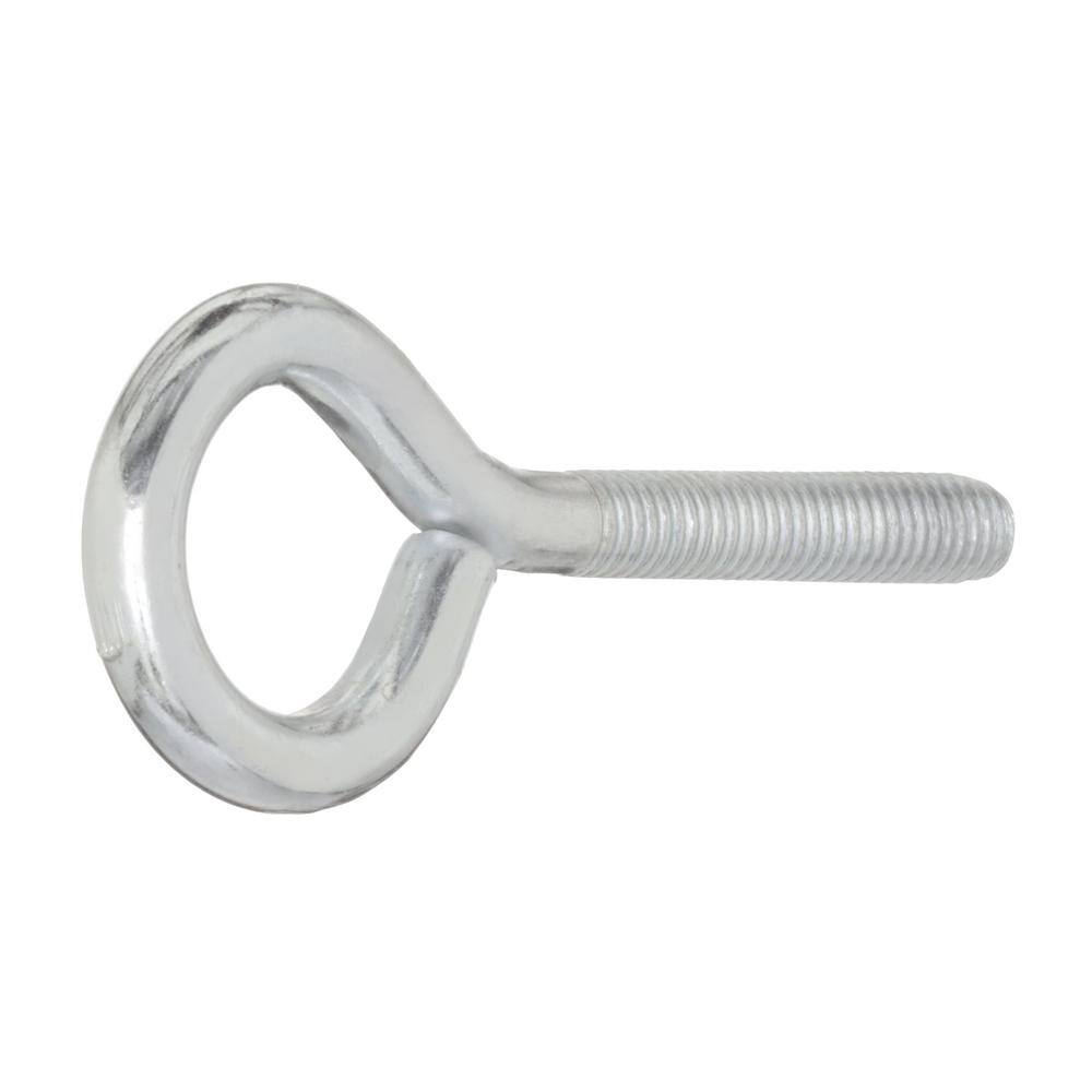 Everbilt 38 in. x 4 in. Zinc-Plated Eye Bolt with Nut 807206