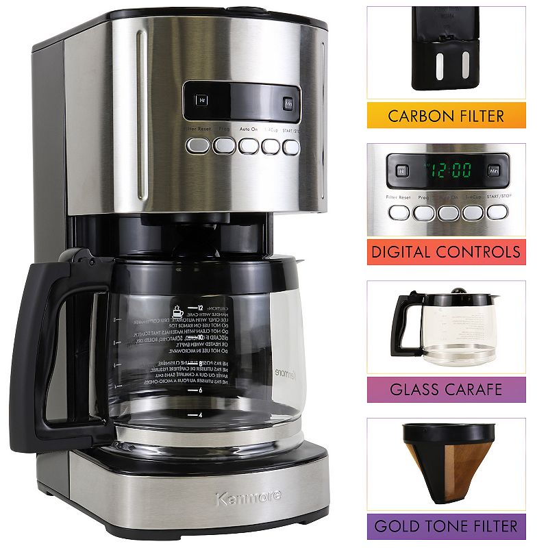 Kenmore Aroma Control Programmable 12-cup Coffee Maker