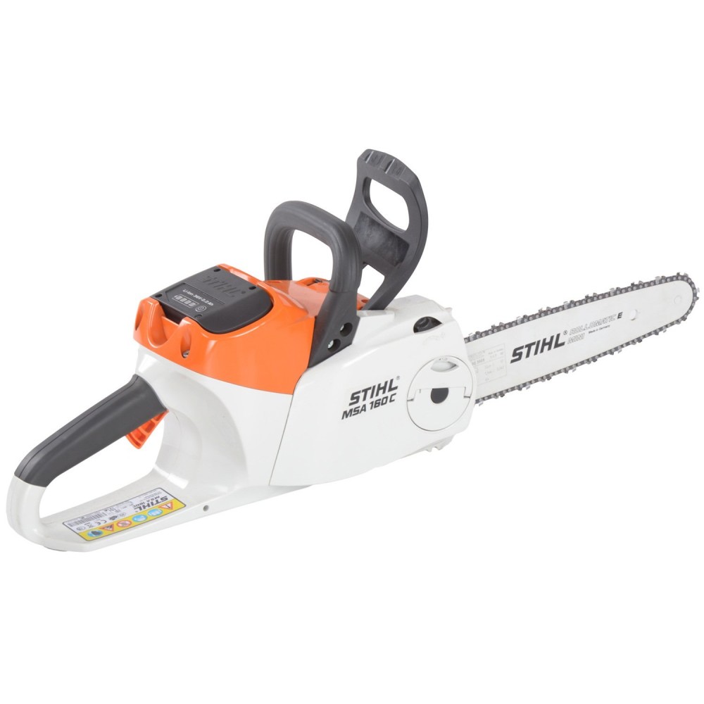 Stihl MSA160 C-BQ 12 Bar Battery-Powered Rear Handle Chainsaw ;