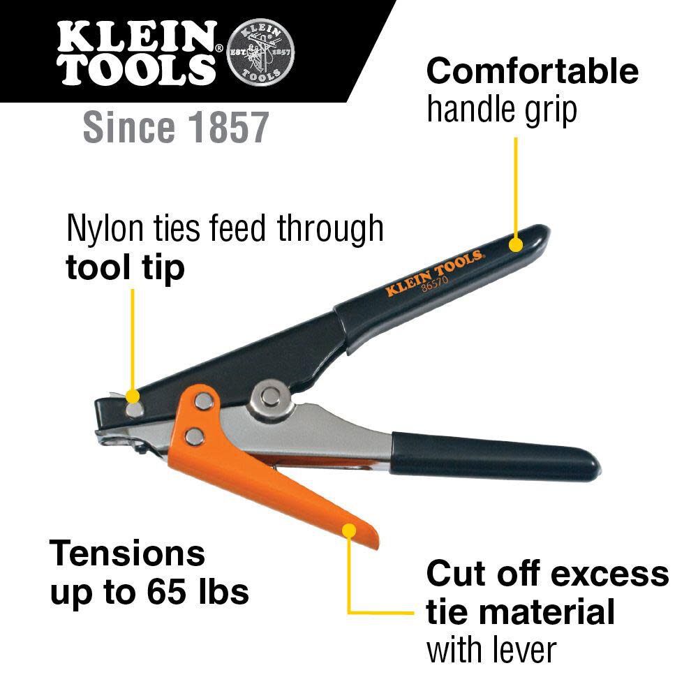 Klein Tools Nylon Tie Tensioning Tool 86570 from Klein Tools