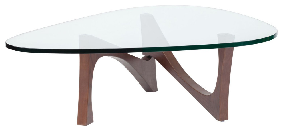 Nuevo Furniture Akiro Coffee Table in Walnut   Contemporary   Coffee Tables   by Unlimited Furniture Group  Houzz