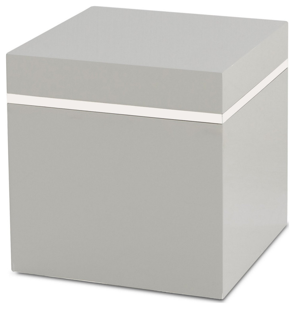 Annelle Square Accent Table   Transitional   Side Tables And End Tables   by V.S.D Furniture  Houzz