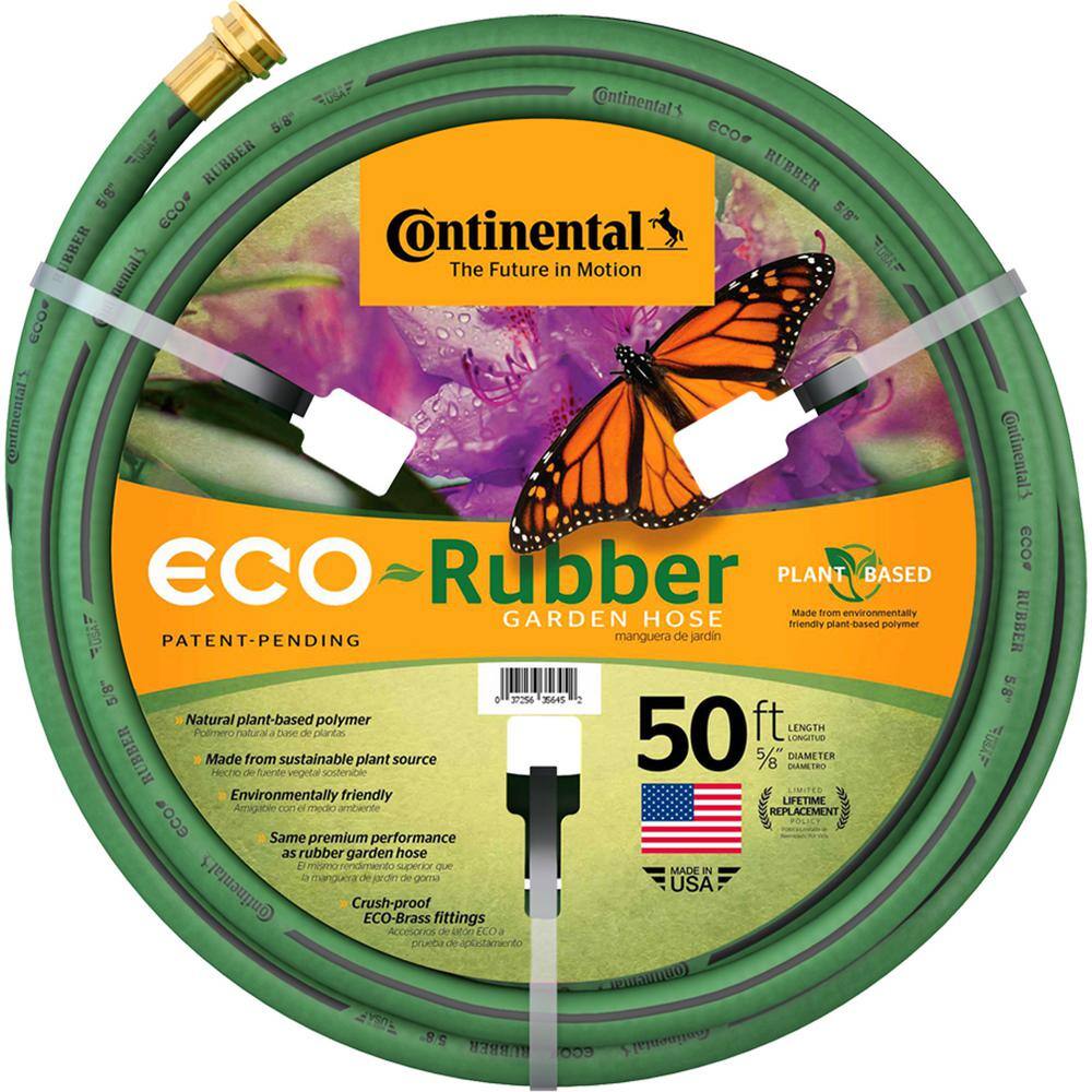 Continental ECO Rubber 58 in. x 50 ft. Garden Hose 21095087