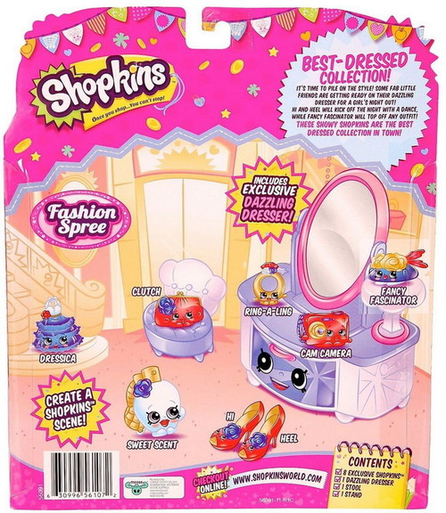 License 2 Play Inc Shopkins S3 Fashion Pack Best D...