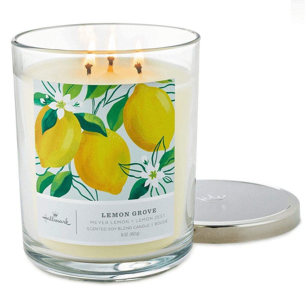 Hallmark  Lemon Grove 3-Wick Jar Candle, 16 oz.