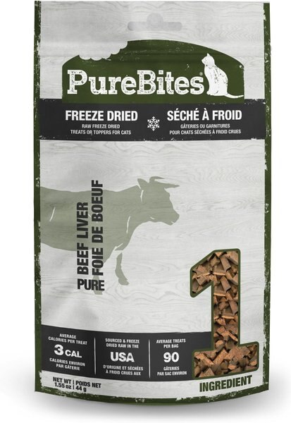 PureBites Beef Liver Freeze-Dried Raw Cat Treats