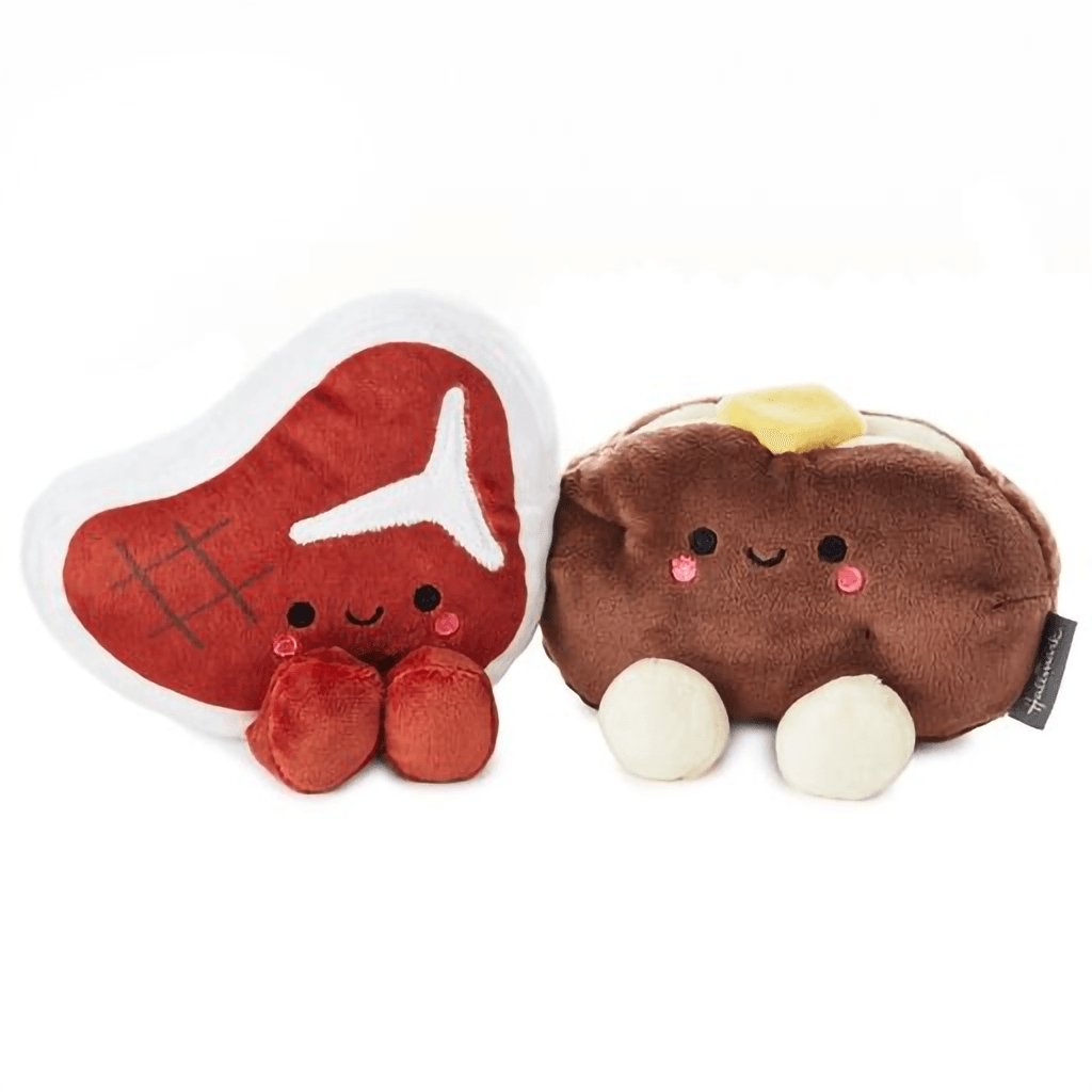 Hallmark  Better Together Steak And Potato Magnetic Plush