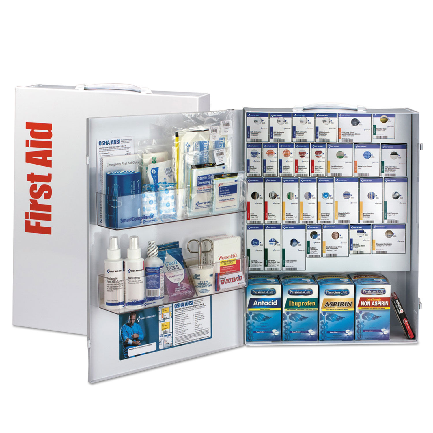 ANSI 2015 SmartCompliance General Business First Aid Kit for 150 People by First Aid Onlyandtrade; FAO90732021