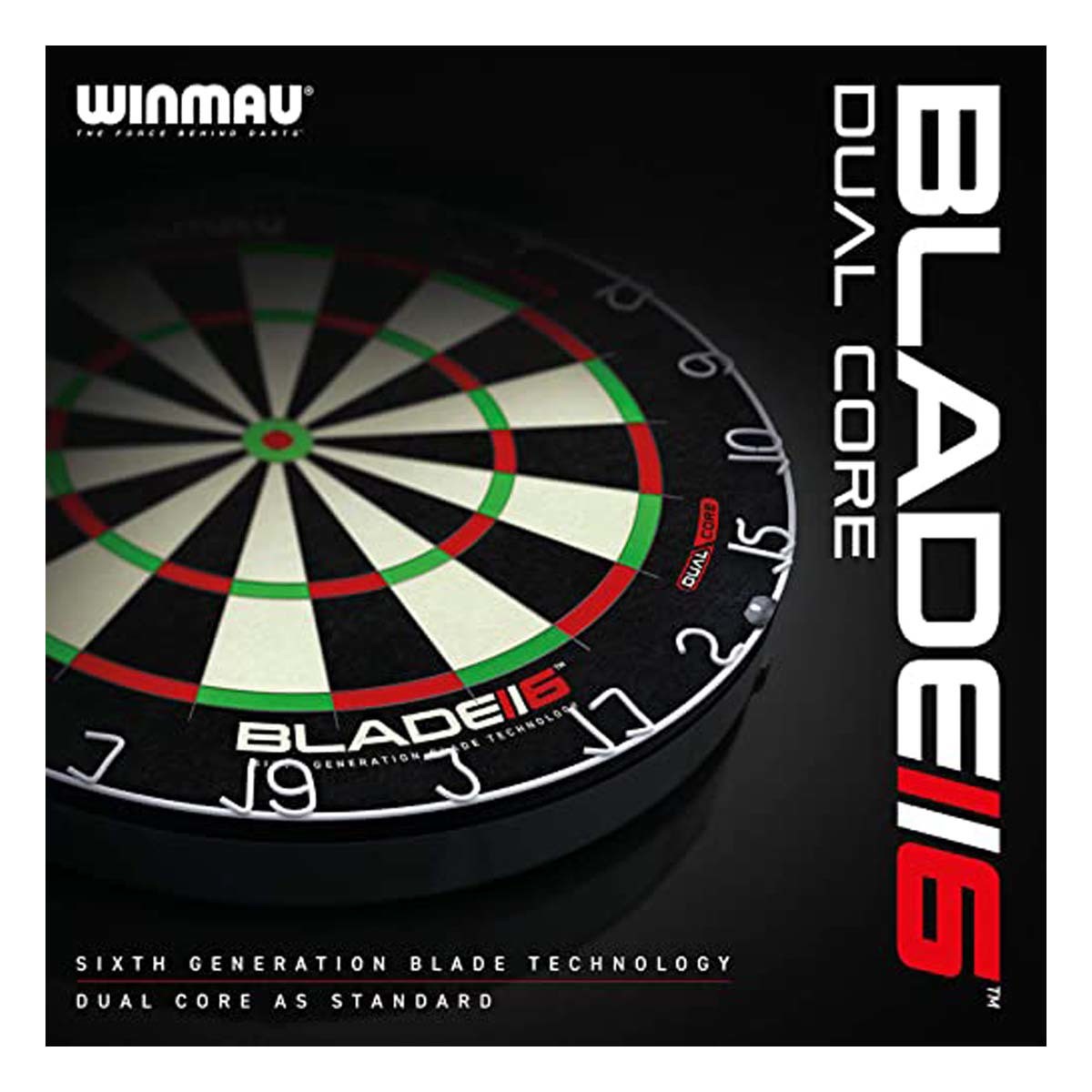 Winmau Blade 6 Dual Core Bristle Dartboard