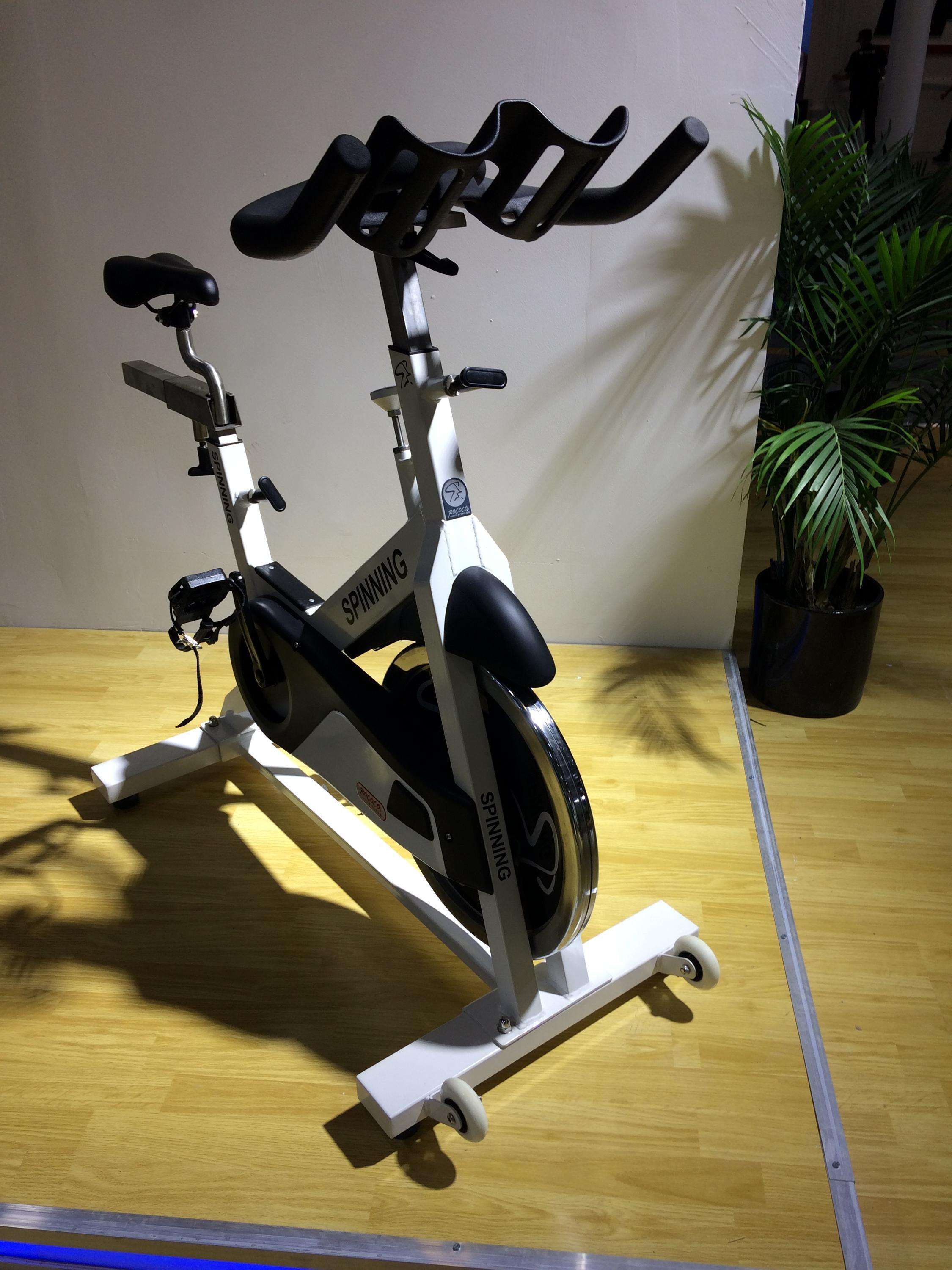 Premium Quality Magnetically Controlled Commercial Home Stationary Bike Silencing Immersive Cycling Spinning Bike