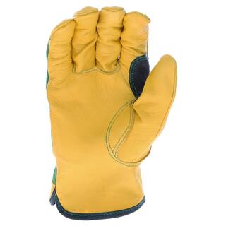 John Deere Grain Deerskin X-Large Driver Gloves JD00008XL