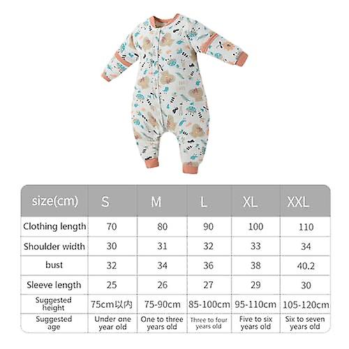 Baby Winter SleepsuitŁŹ Cotton Fabric Soft Soft Sleeping SackŁŹ Newborn Split Leg Sleeping Bag with Co