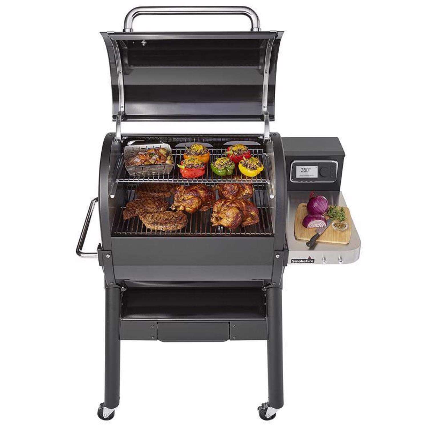 Weber SmokeFire EX4 2nd Gen Wood Pellet WiFi Grill Black