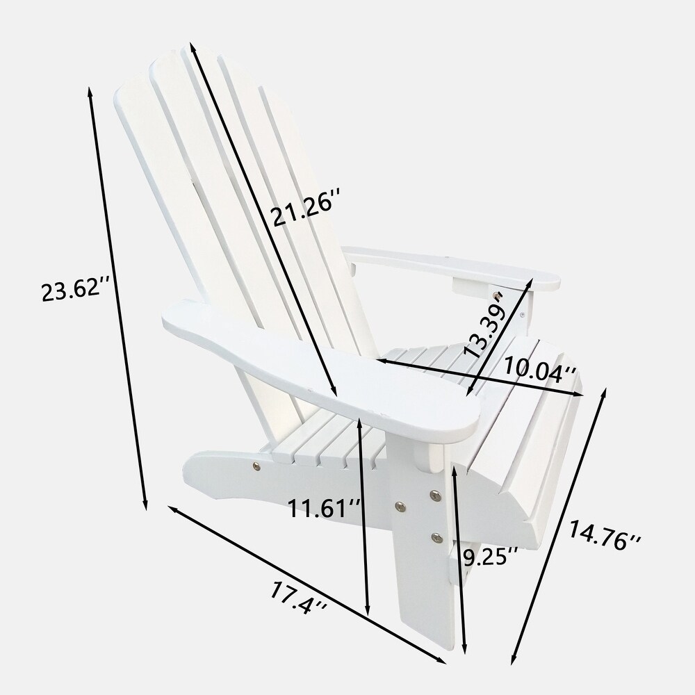 Outdoor or indoor Wood children Adirondack chair